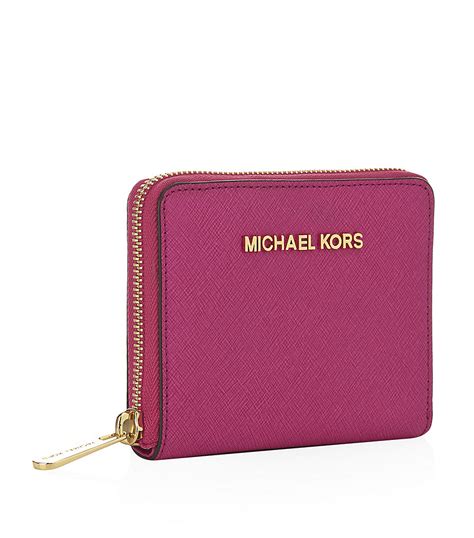 michael kors michael kors denim multi wallet|Michael Kors small pink wallet.